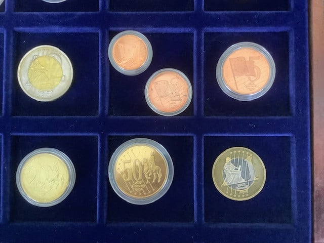 Cassette met euro probes , 14 stuks.