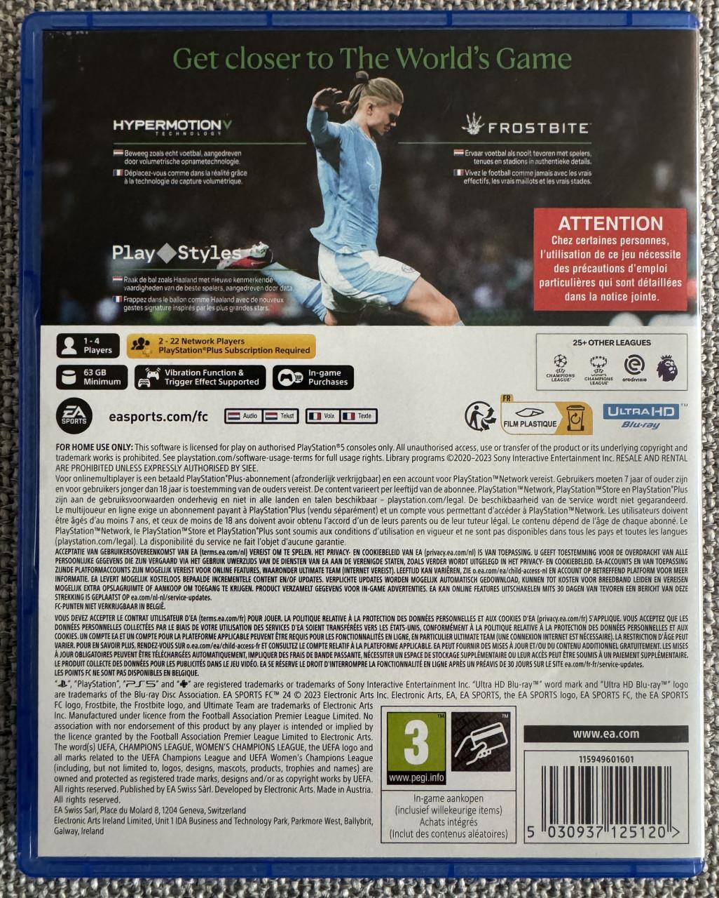EA Sports FC 24 (PS5) – Zo goed als nieuw