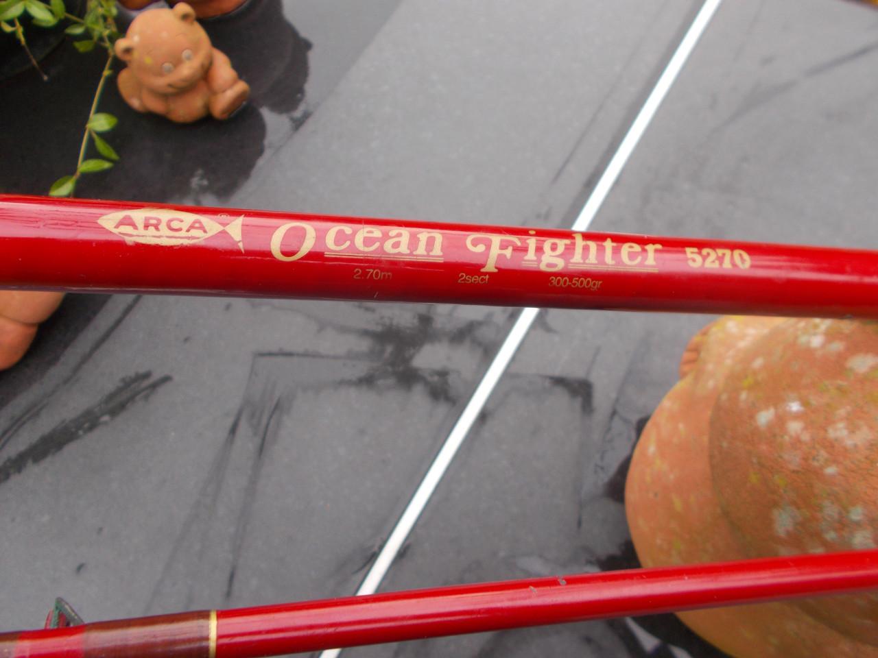 ARCA  OCEAN FIGHTER boothengel 270 cm w.g. tot 500 gram