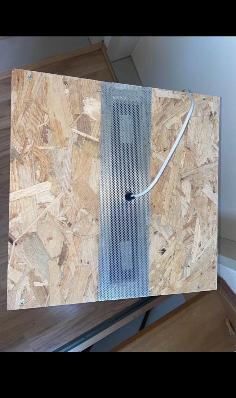 Terraruim osb met fitting