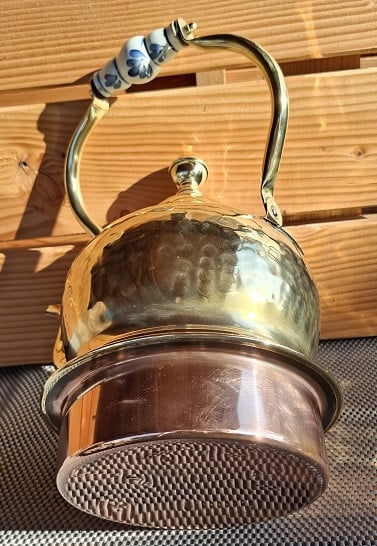 Grote Koperen Theepot