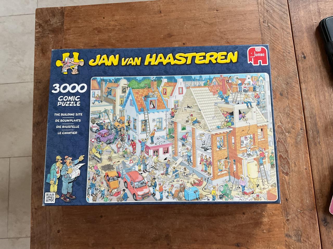 Van Haasteren puzzel 3000 stukjes zgan