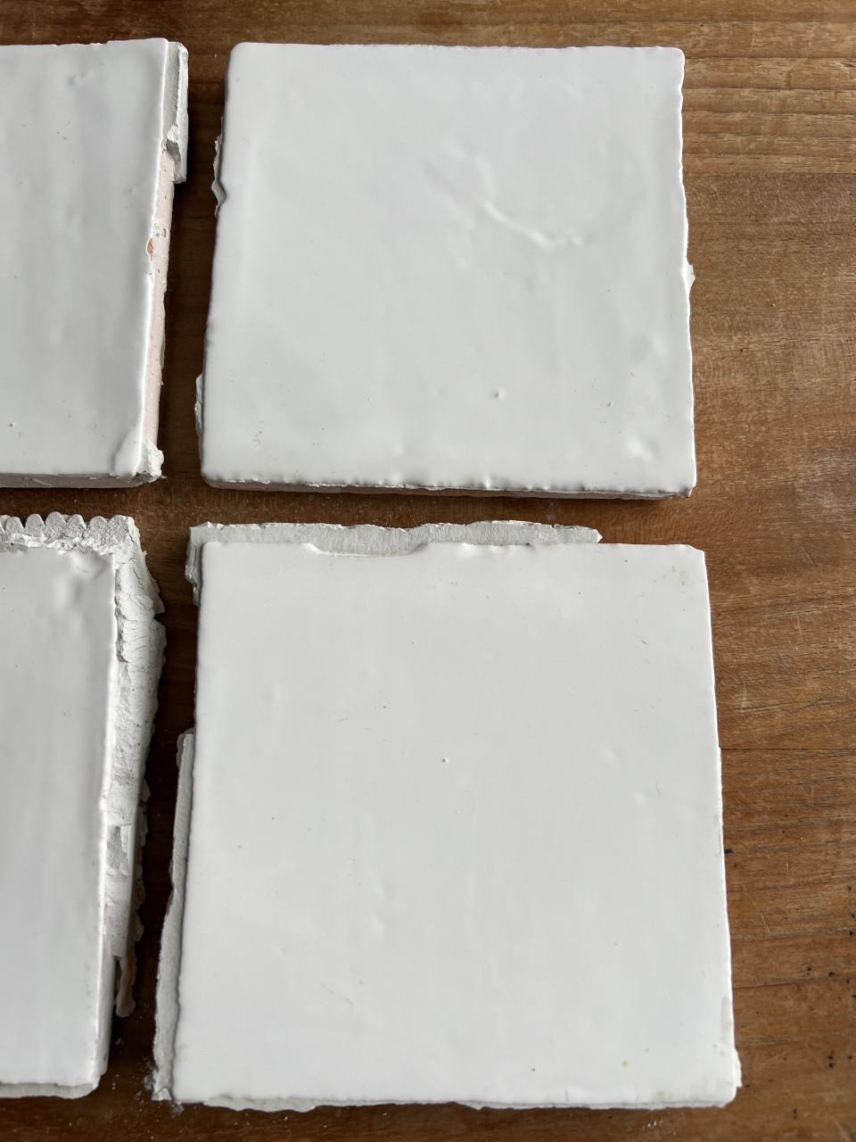 Spaanse tegels wit 13x13