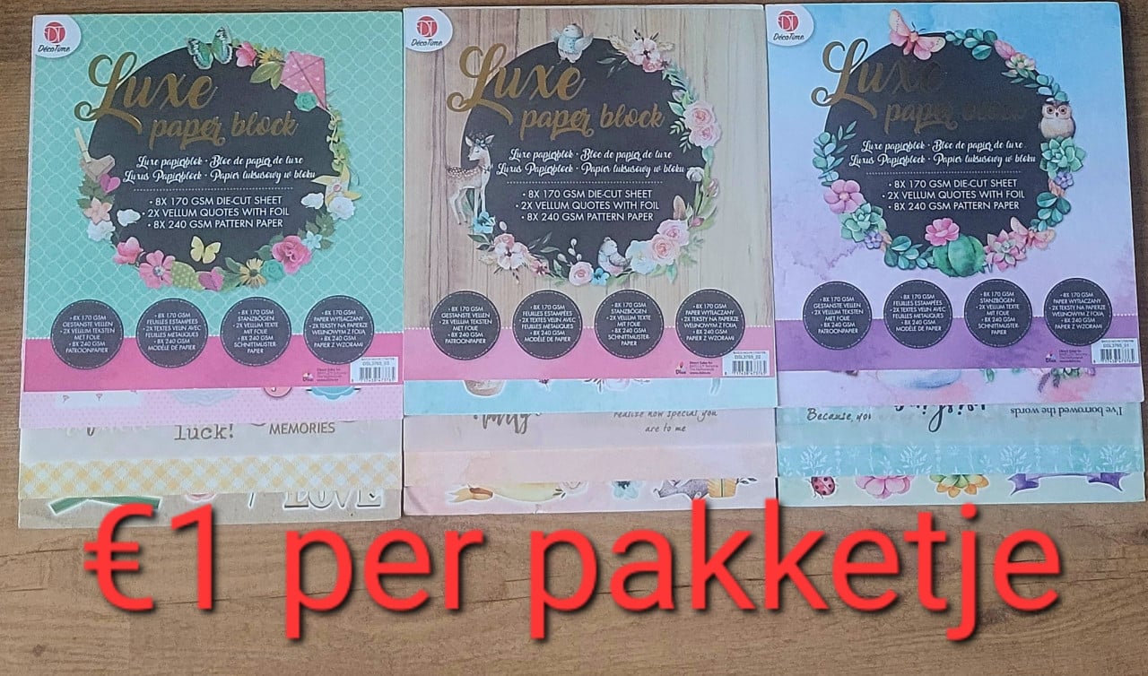 Stencils, Sjabloon en stempels Vanaf € 0,50