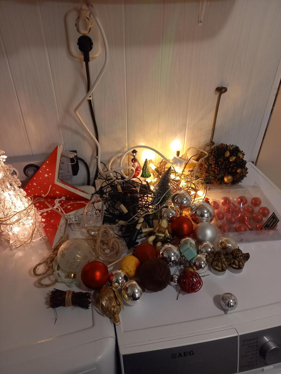 Kerstversiering en spulletjes