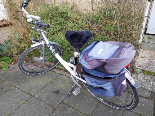 Giant Metro CS4 damesfiets met ruime fietstas