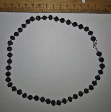 Ketting granaten op zilver