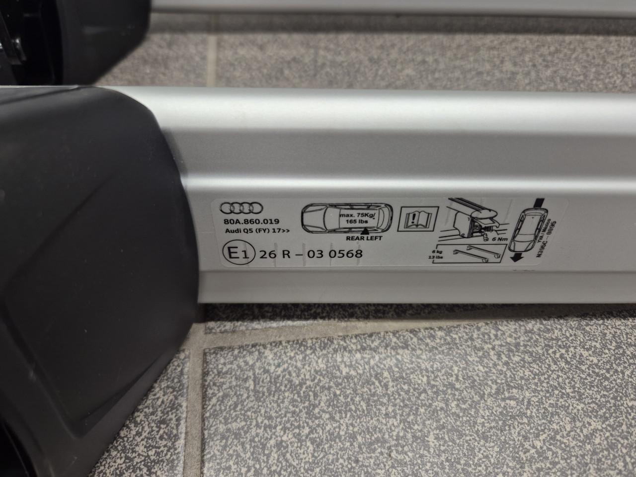 Audi Q5 2022 Dakdragers