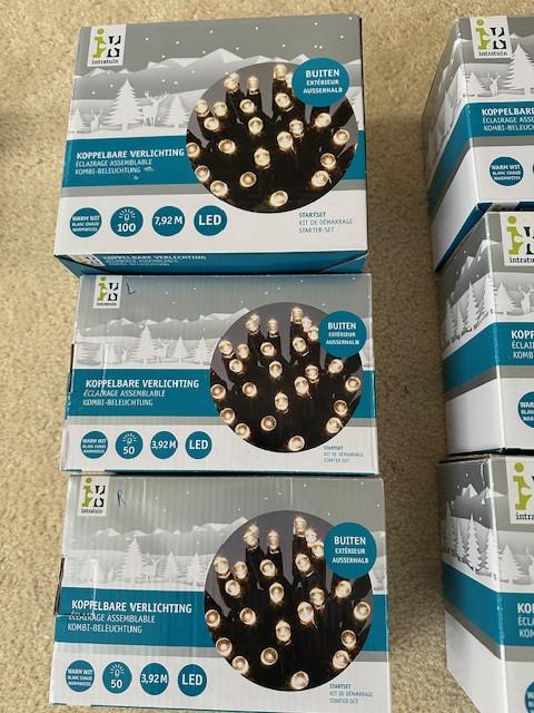 Koppelbare kerstverlichting voor buiten LED warm wit