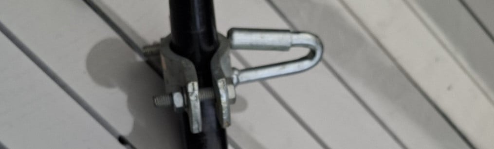 Brink afneembaar trekhaak inclusief losbreekkabel met sluiting