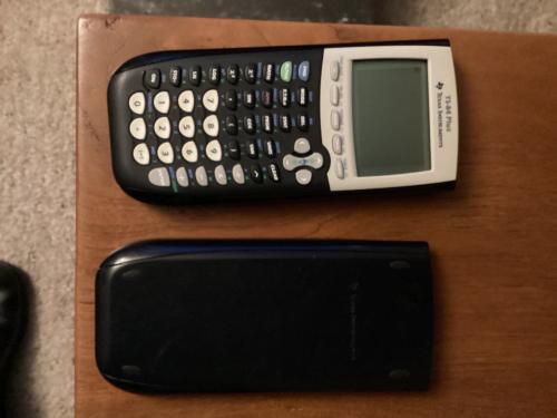 Grafische rekenmachine Texas intrumentes TI-84 plus.