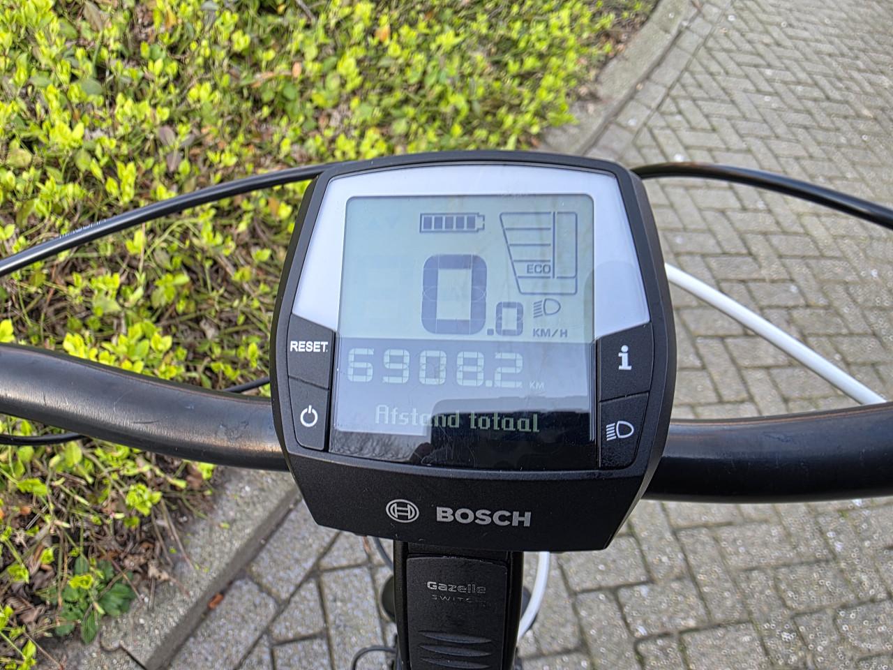 Schitterende Gazelle Luzern elektrische heren fiets met Bosch middenmotor
