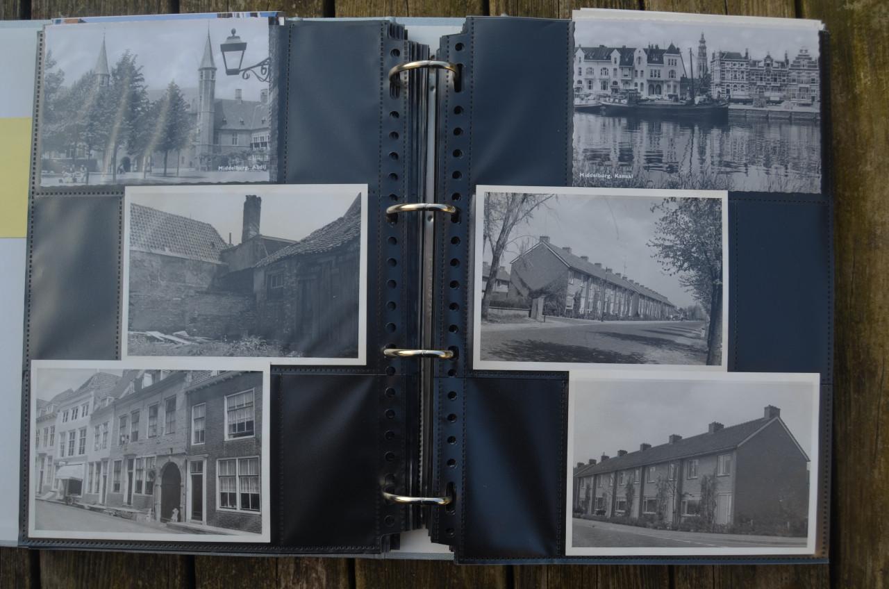 Map met 189 ansichten Middelburg na 1940 in goede staat