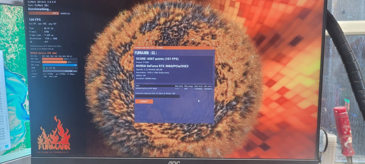 Game PC i5-9500/RTX 3060 12GB