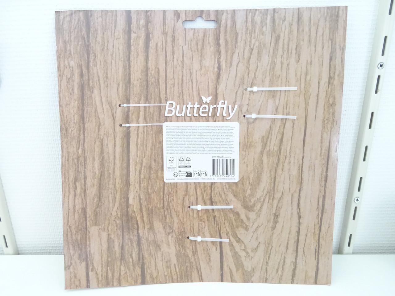 Nieuwe  Metalen   Decoratie  Vlinders   € 3,95 per set ( 2 voor  € 5,90 )