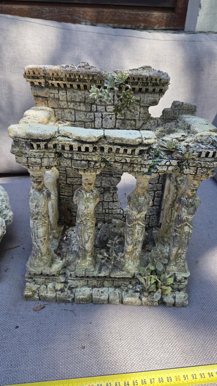 Aquarium decoratie atlantis!