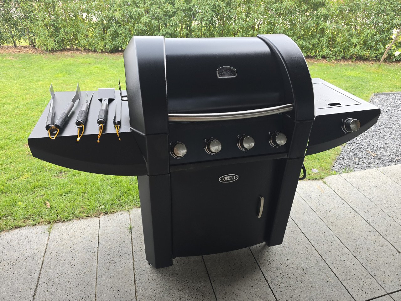 Boretti gas bbq / buitenkeuken met accesoires