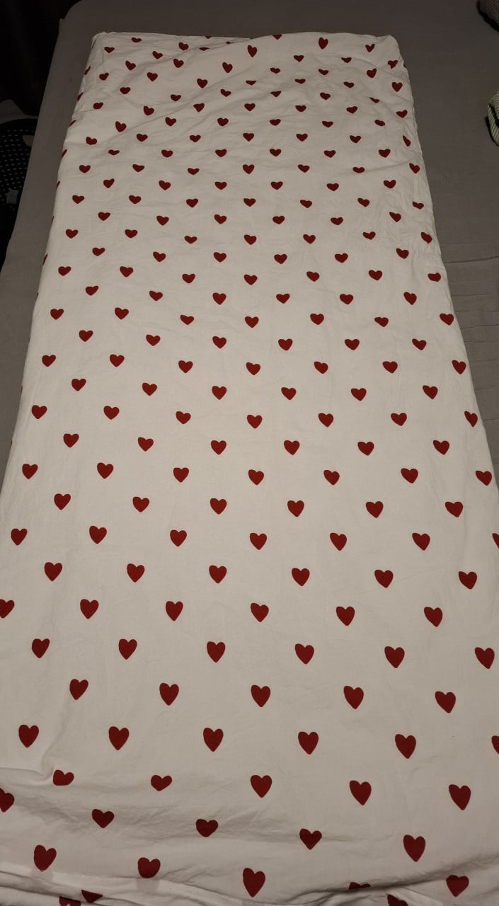 Kinderledikant 120x60 cm met matras en dekbedje