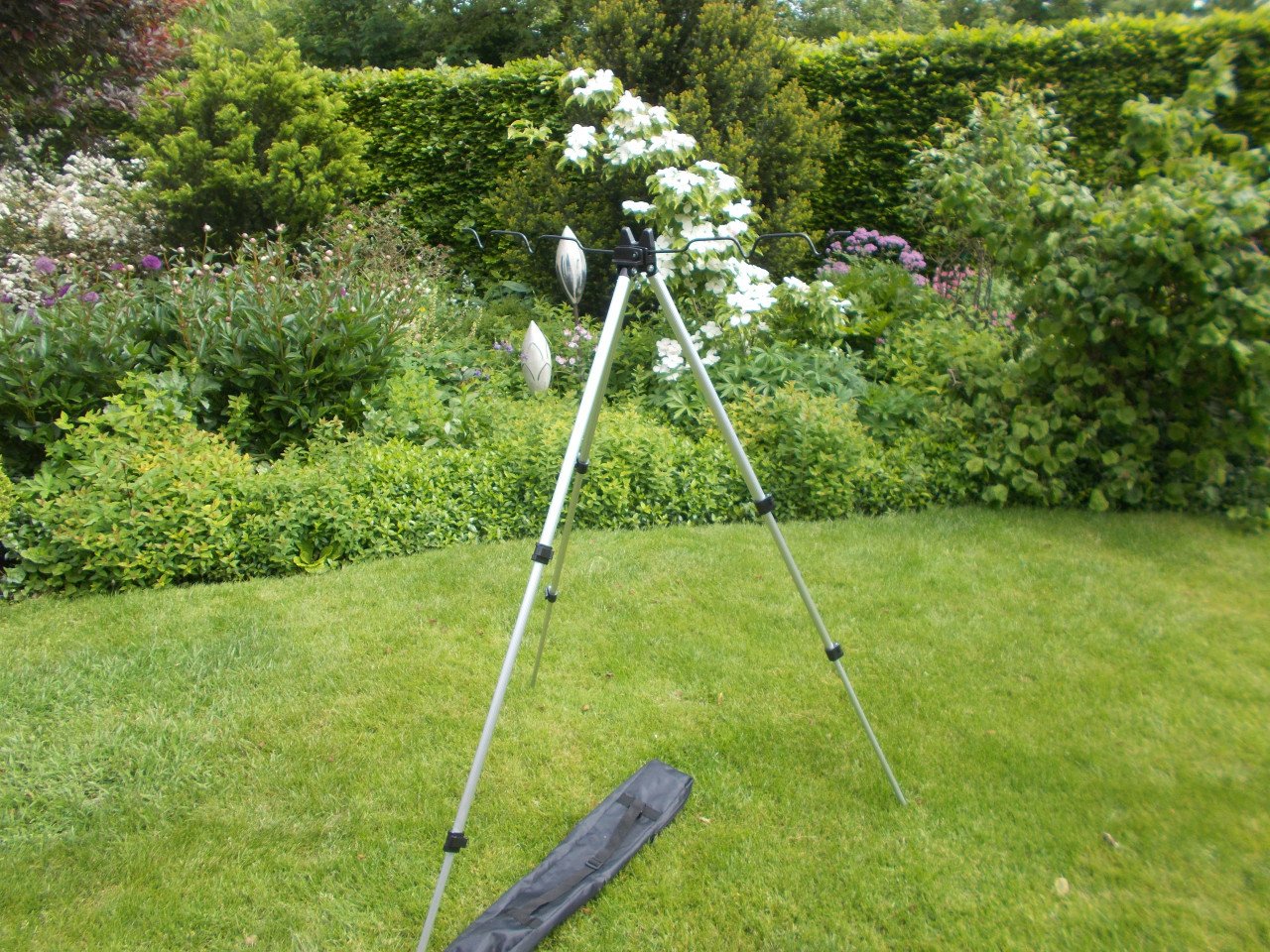 Driepoot hengelsteun  nieuw