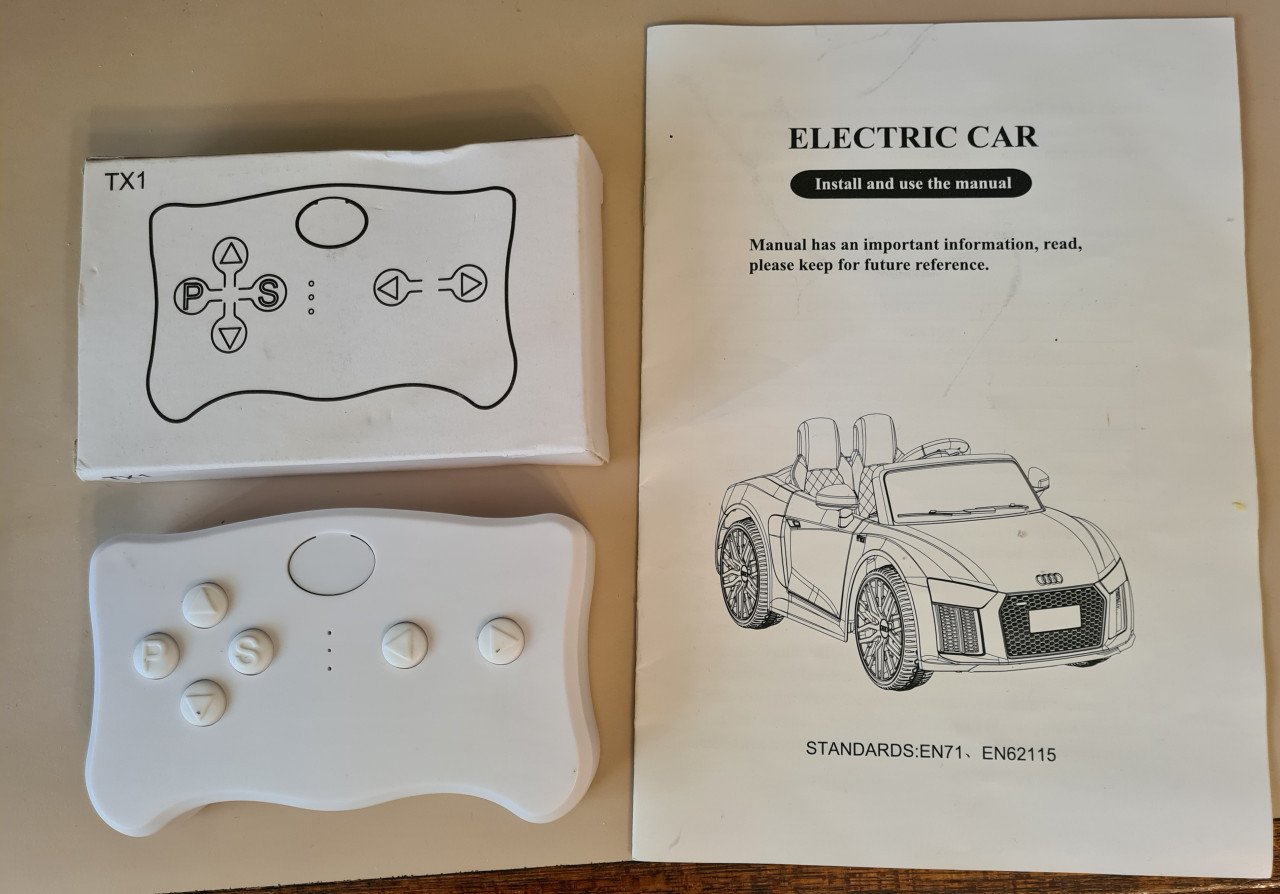 Audi electrische kinderauto R8 Spyder