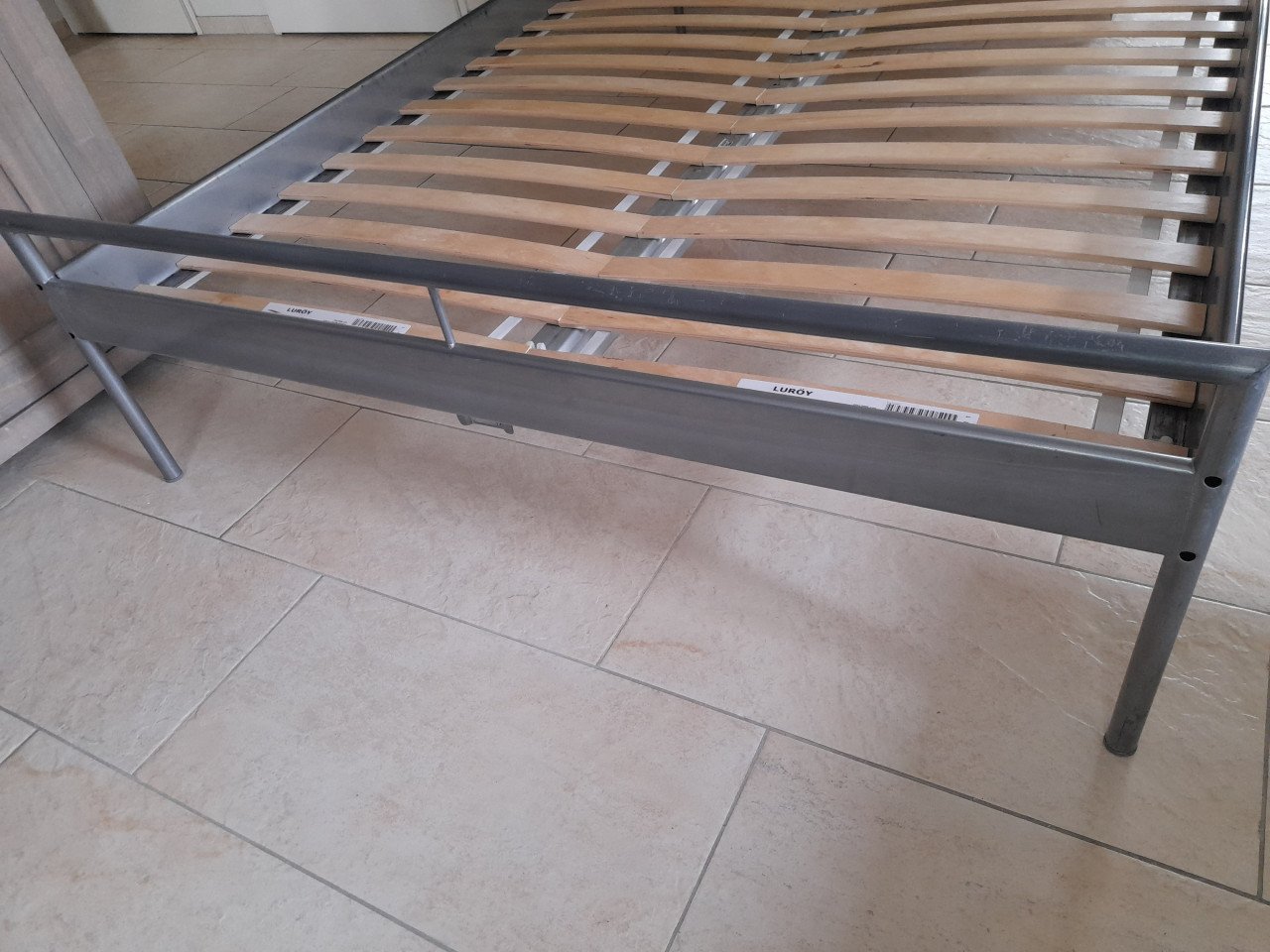 Metalen 2 persoons bed (140 x 200 )