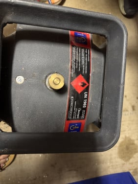 Camping gasfles