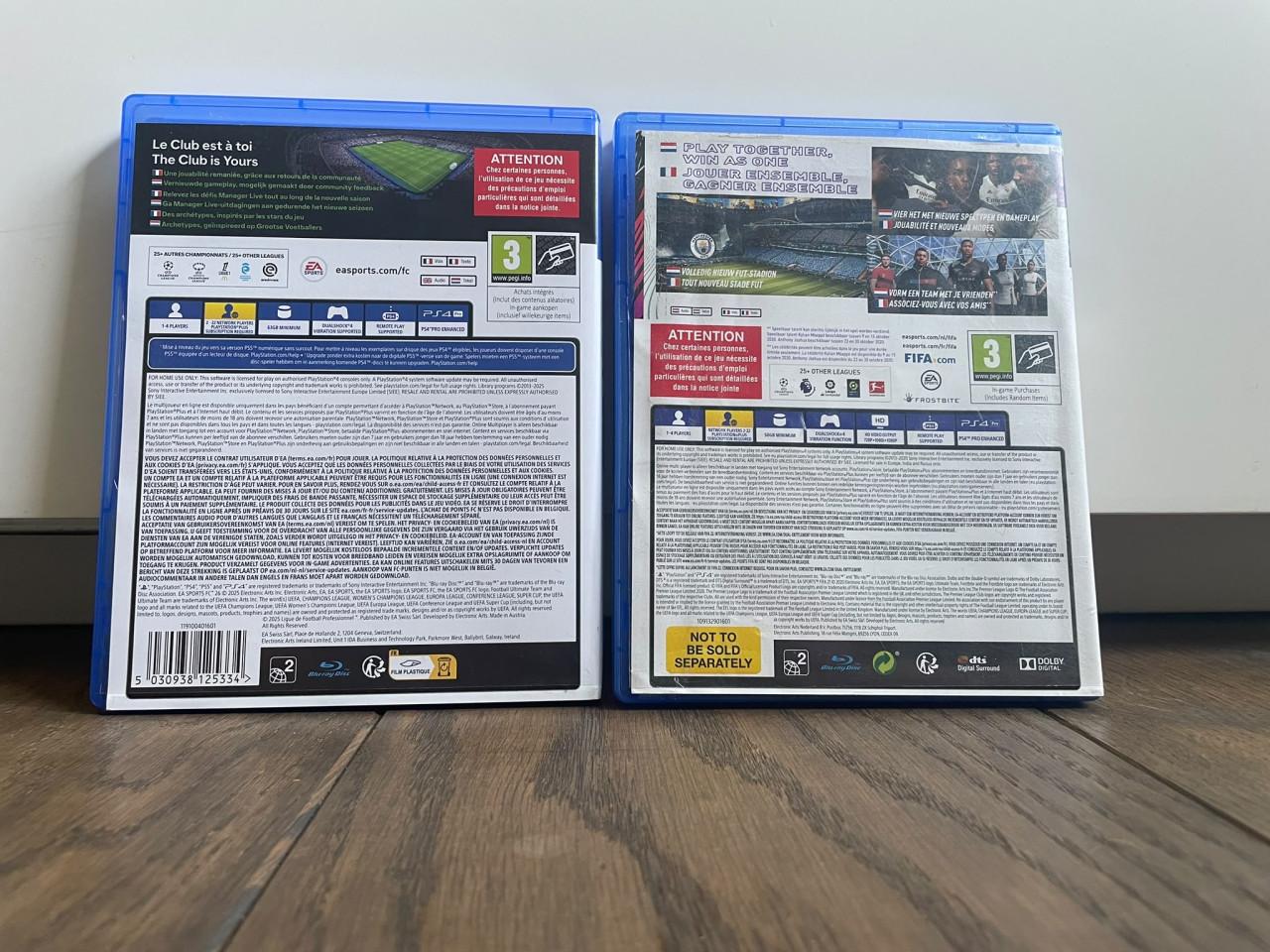 🎮 PS4 Slim + 2 controllers + FC 26 + FIFA 21