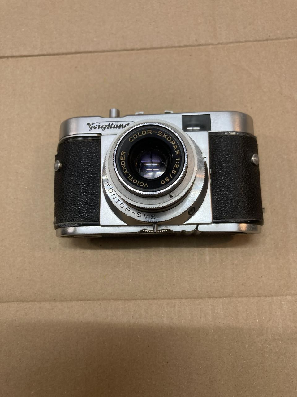 3 oudere analoog camera’s