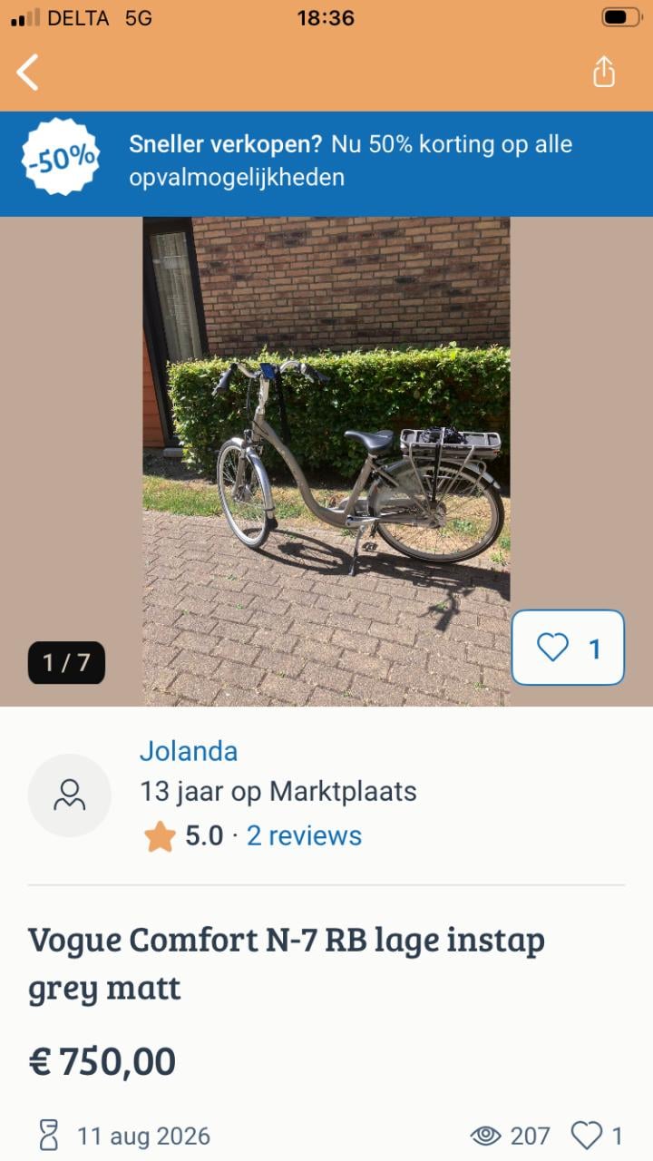 Electrische fiets vogue