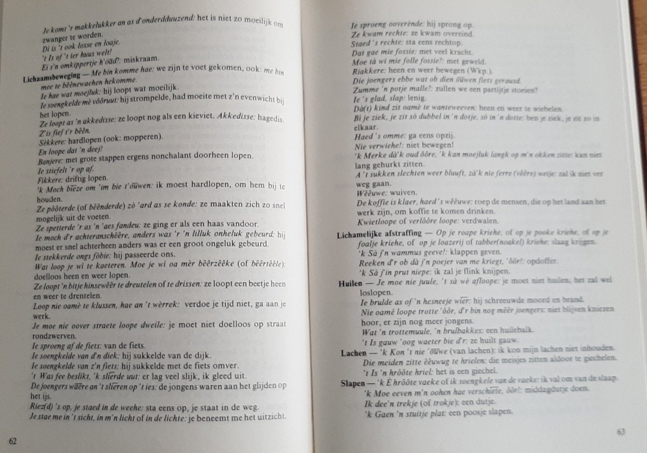 Dialect op Walcheren, door E.J. van den Broecke-de Man en A. Francke.