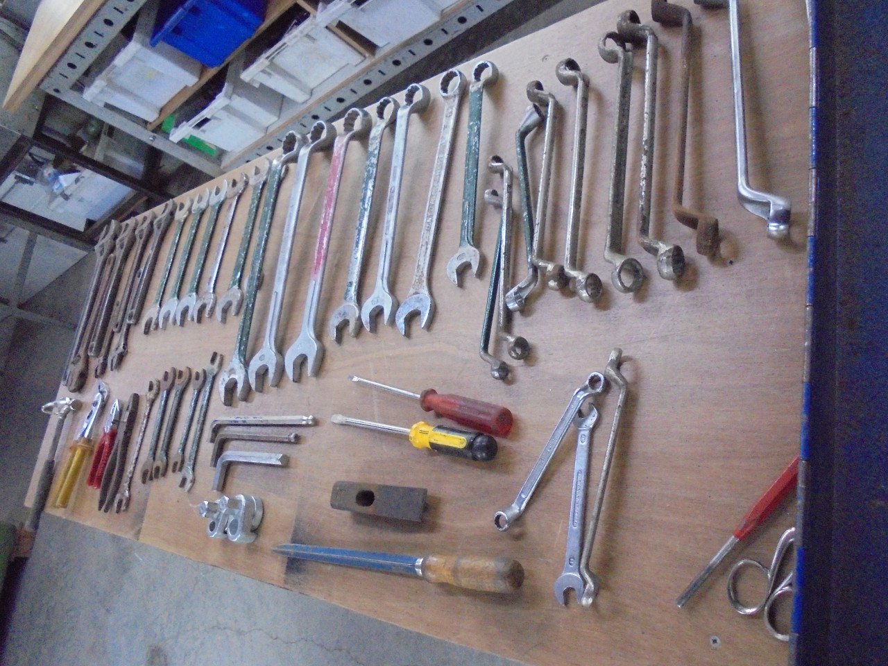 Volle gereedschapskist