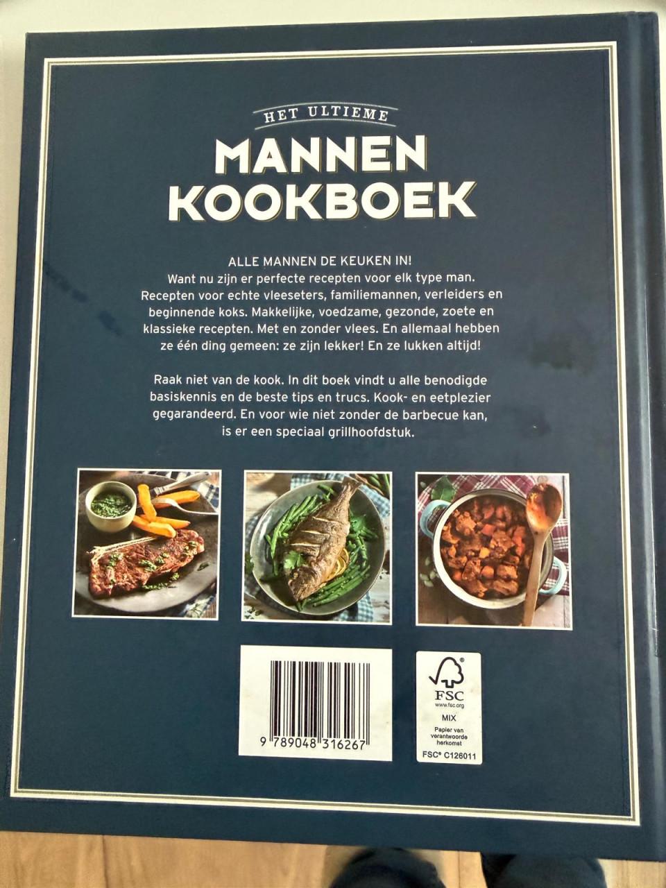 Kookboek: Ultieme mannen kookboek