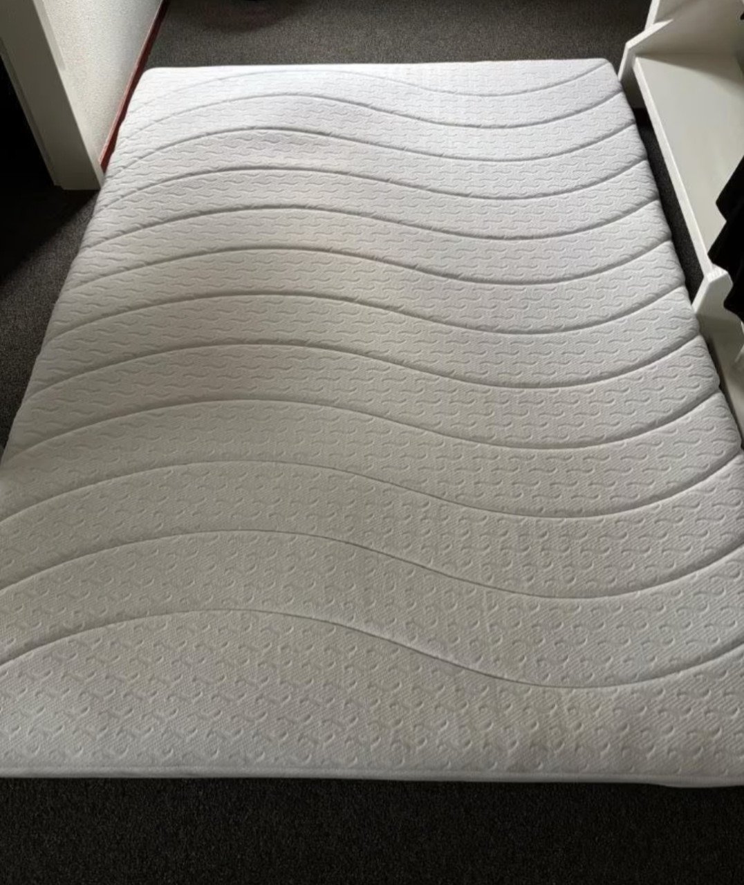 Topmatras Wellpur gulen gold 140x200