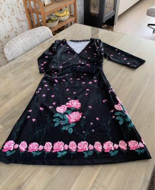 💖Prachtige Zwarte Jurk van King Louis 💞Maat M🤩