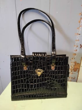 Vintage hand tas