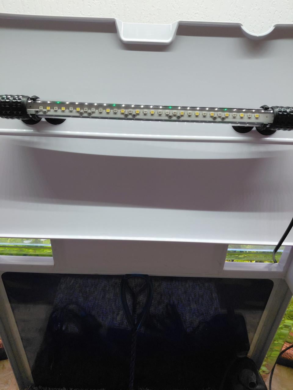 3 x panoramisch aquarium 35 ltr