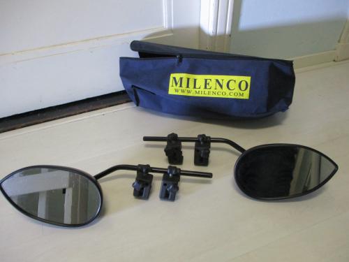 Set Milenco caravanspiegels in etui