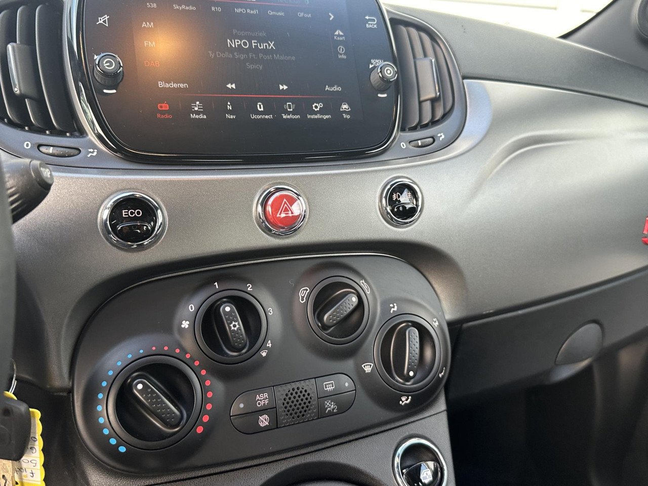 Fiat 500 Twinair Turbo 80pk 2018 Groen