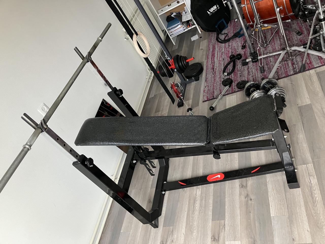 Fitness bank verstelbaar