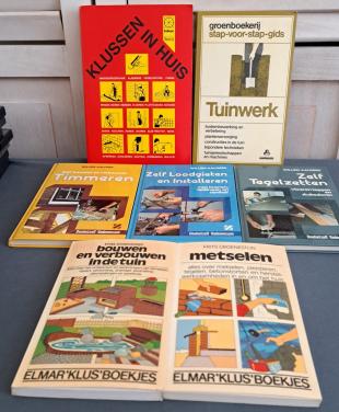 Diverse DIY boeken in z.g.st.