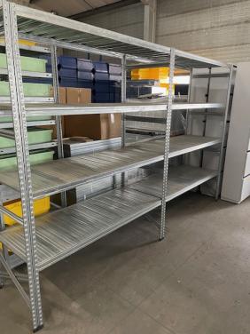 Gebruikte verzinkte magazijnstelling in diverse maten