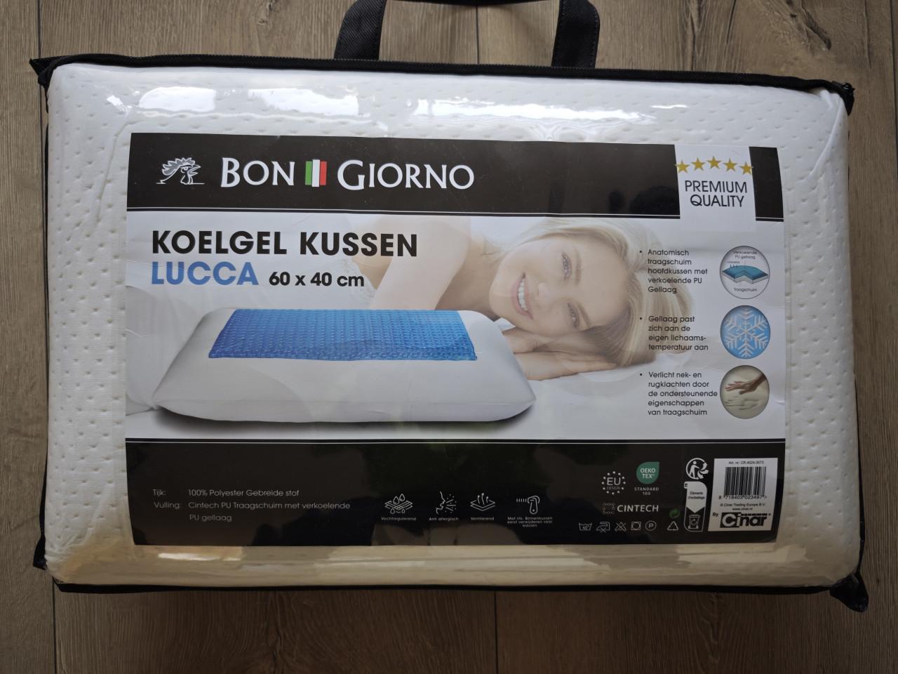 Hoofdkussen nieuw in verpakking