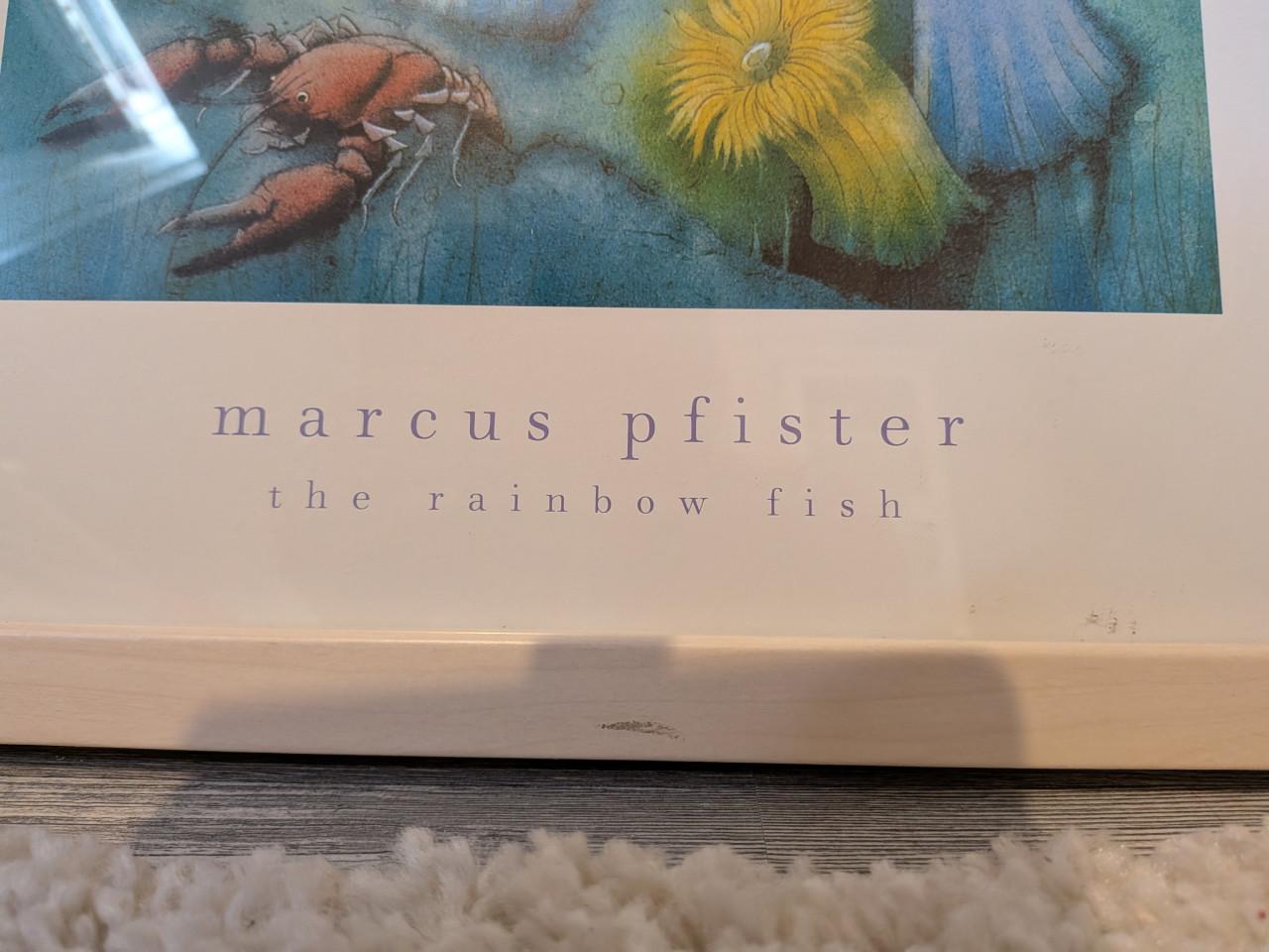 2 prachtige foto/poster lijsten met vissen. Nieuw. Ipv 91€ nu 50€ samen