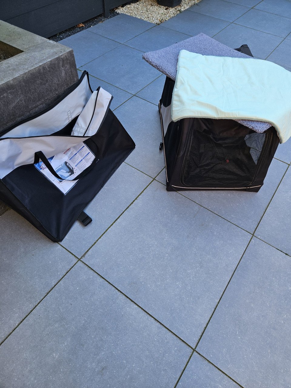 Nieuwe Trixie reisbench mobile Soft Kennel voor de hond incl tas...