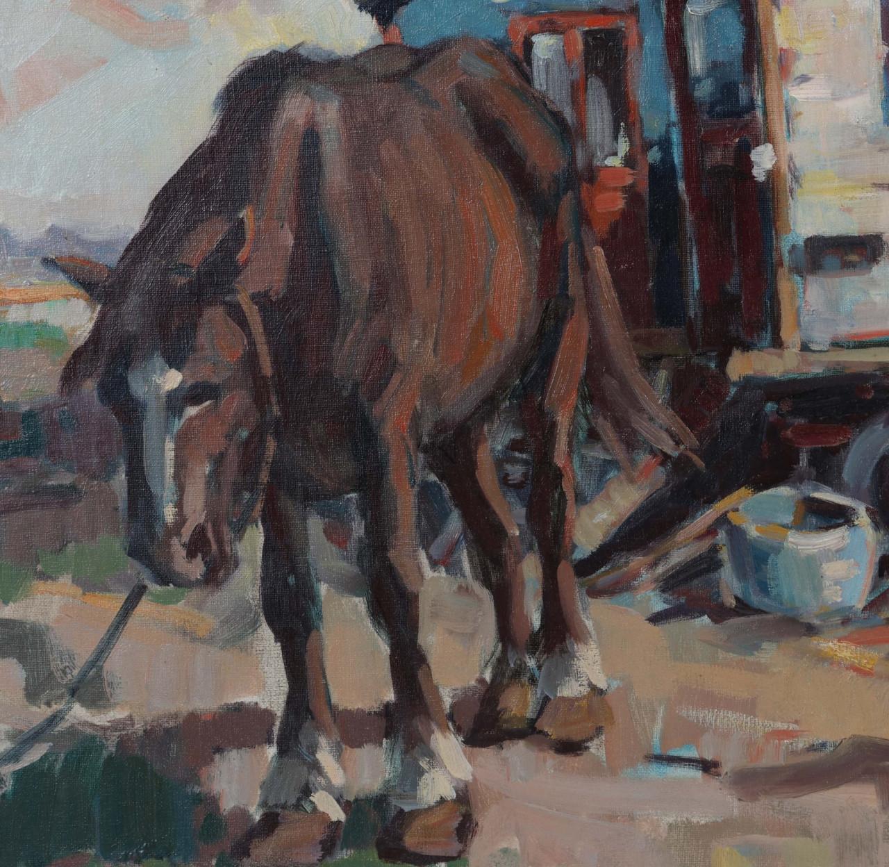 OLIEVERF OP DOEK CORNELIS DE KORT ,1910-1996