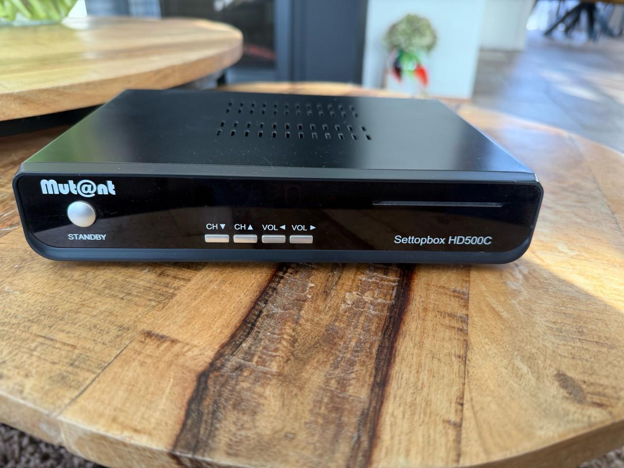 Mut@nt Settopbox HD500C met afstandsbediening