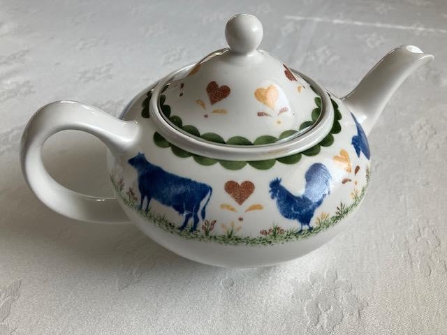 JACK'S FARM VINTAGE THEE SERVIES VAN WOOD & SONS IN UITSTEKENDE STAAT