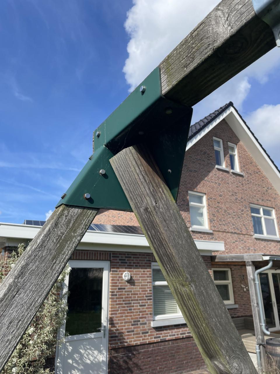Schommelframe voor twee schommels