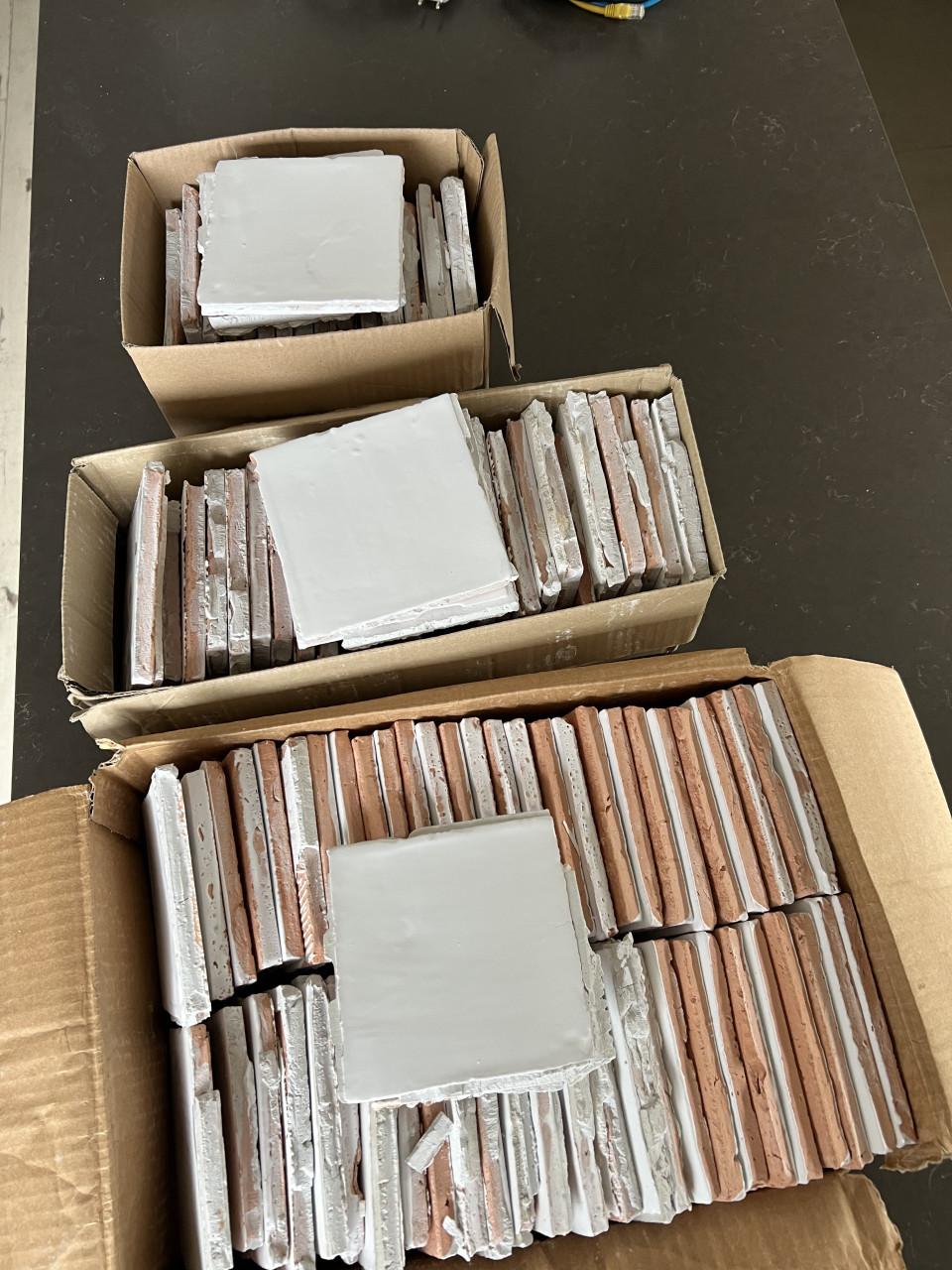 Spaanse tegels wit 13x13