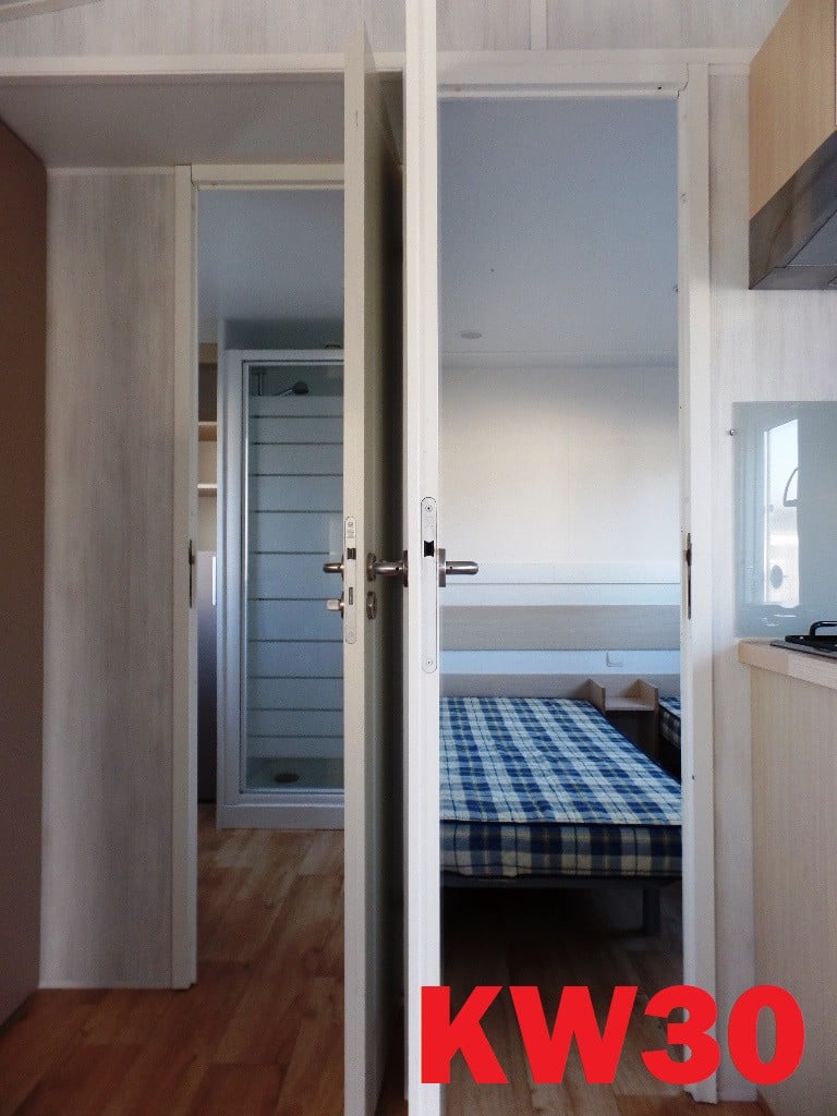 Partij chalets met middenkamer en 2 slaapkamers ideaal voor verhuur